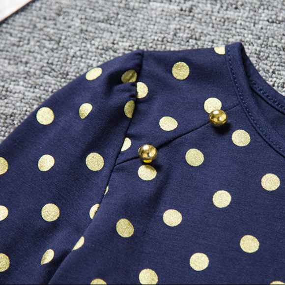 ๐ Elegant Gold & Navy Dess ๐ - Picture 2 of 6